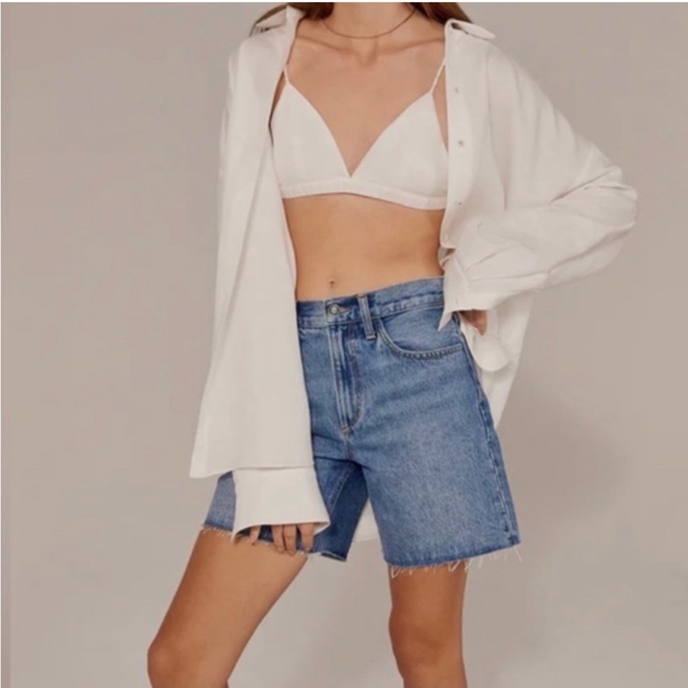 Favorite Daughter Tommy Shorts boyfriend denim shorts